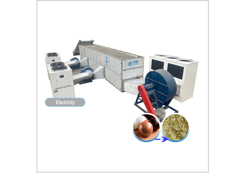 Onion drying machine